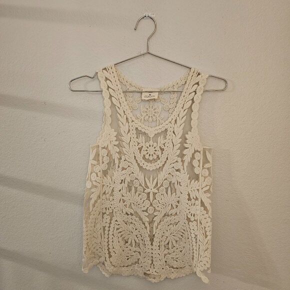 Pins & Needles Lace Tank Top Sz XS - Picture 1 of 3